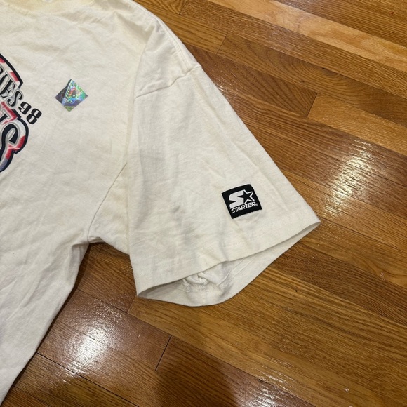 VNTG New York Yankees 1998 World Series Champions Starter T-Shirt Men’s XL White - Picture 7 of 12